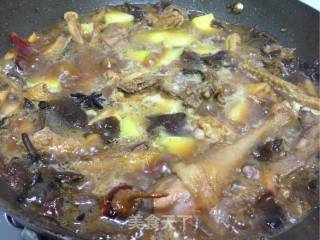 【northeast】mushroom Stewed with Chicken and Chicken in Forest Area recipe