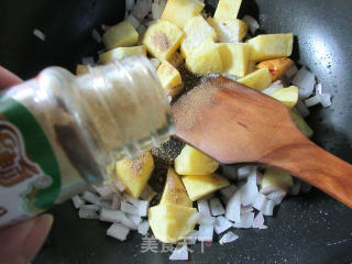 Cumin Onion Potatoes recipe