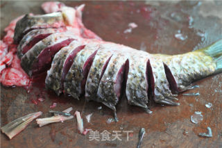 [hunan] Chinese New Year Banquet-peacock Kaiping Fish recipe