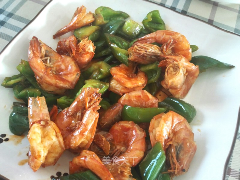 Fried Spicy Shrimp recipe