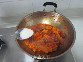 #trust之美#lotus Root Ribs with Tomato Sauce recipe