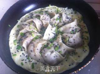 Three Fresh Pot Stickers with Egg Skin recipe