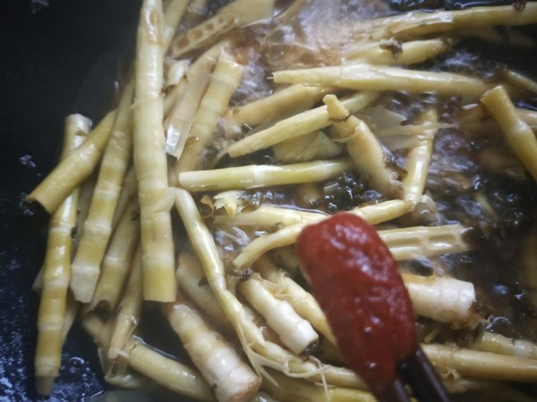 Small Bamboo Shoots of Pickled Vegetables recipe