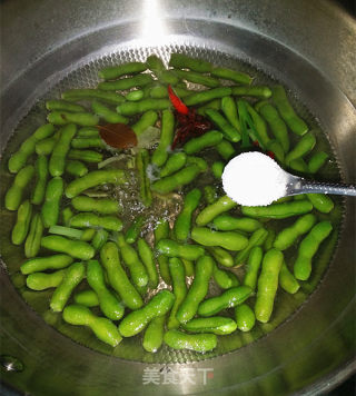 Spiced Salted Edamame recipe