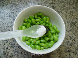 Olive Vegetables Mixed with Edamame recipe