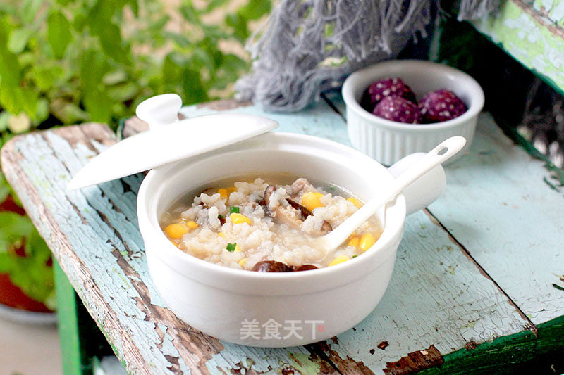 Mushroom Corn Oatmeal recipe