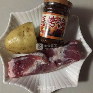 #aca烤明星大赛#roasted Pork Belly with Potato Chips recipe