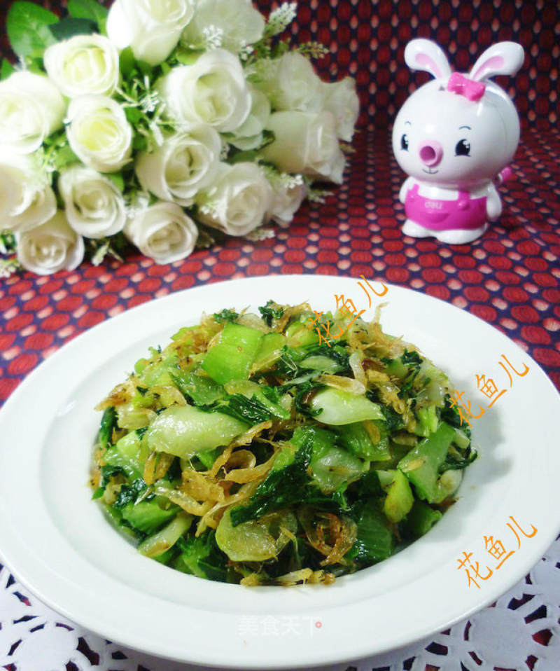 Fried Dried Shrimp Skins recipe