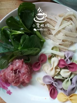 Food Supplement: Rotten Noodles with Colorful Butterflies recipe