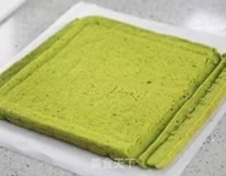 Matcha Cream Small Four Rolls recipe