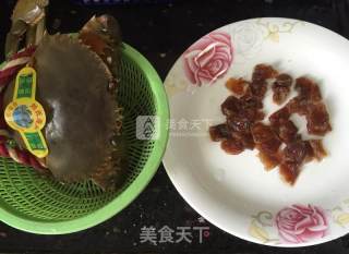 Steamed Crab with Longan recipe
