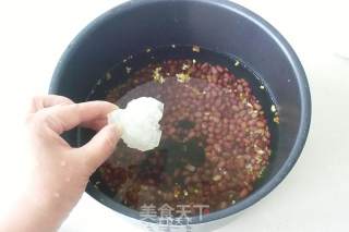 Sweet Tangerine Soup with Red Bean Balls recipe