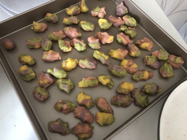 Colorful and Healthy Colorful Biscuit Beans recipe