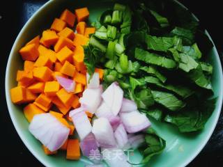 Purple Sweet Potato Noodles recipe