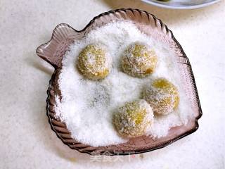 Coconut and Pumpkin Glutinous Rice Dumplings (another Method) recipe