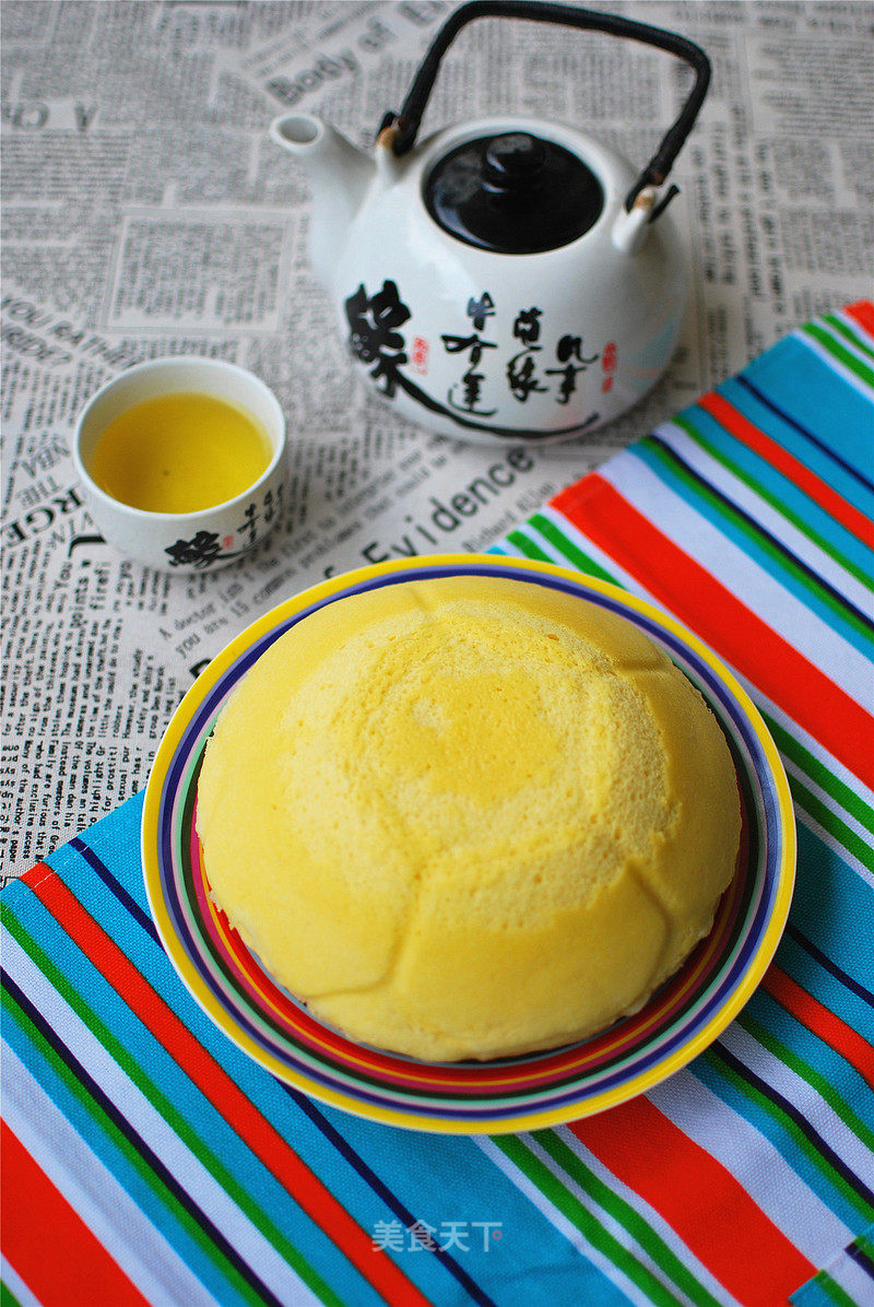 Banana Milk Steamed Cake recipe
