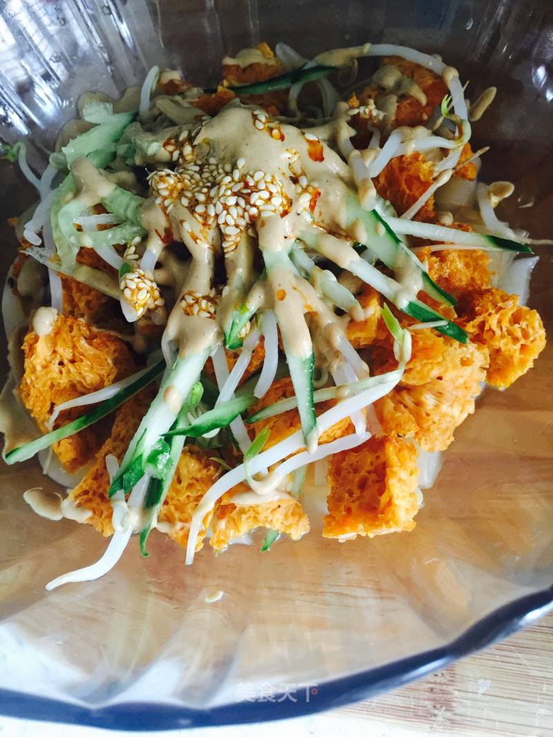 Homemade Liangpi Color Liangpi recipe