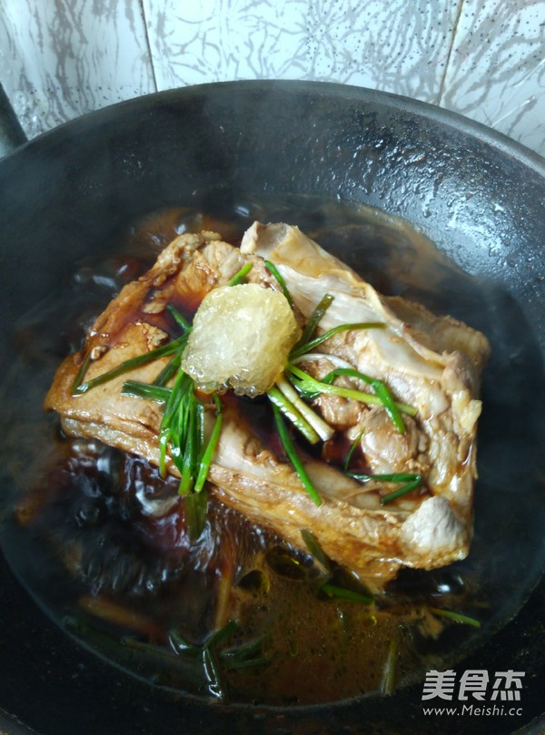 Pork with Dried Vegetables and Plum recipe