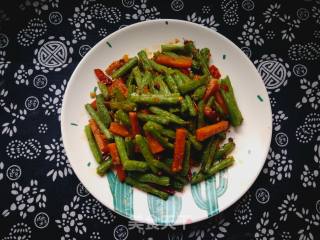 #团圆饭#stir-fried Sweet Potato and Long Beans recipe