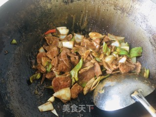 Pork Liver with Green Pepper and Shallot recipe