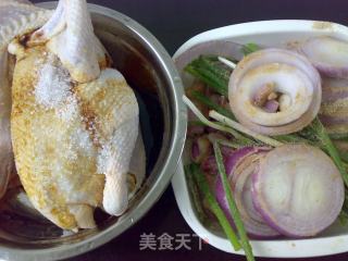 [trial Report of Changdi 3.5 Electric Oven] Scallion Roast Chicken recipe