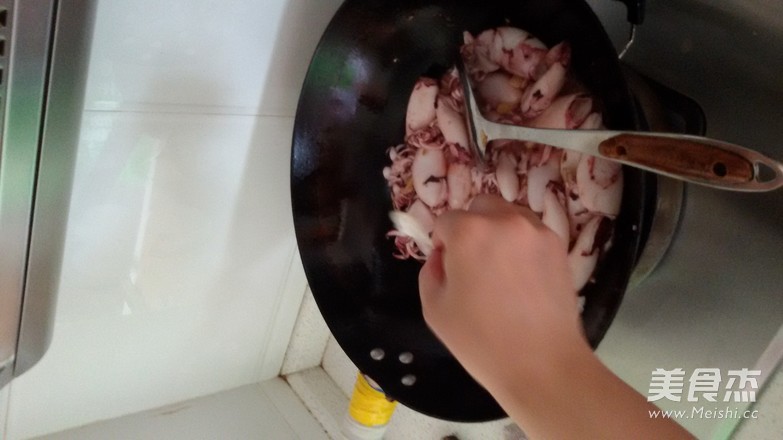 Scallion Fried Squid recipe