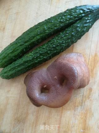 Cucumber and Pig Nose recipe