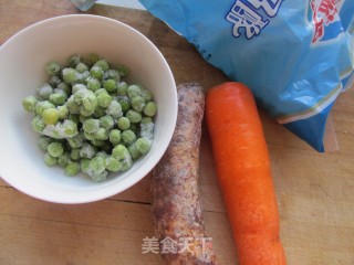 #四session Baking Competition &爱吃节#sausage Baked Rice recipe