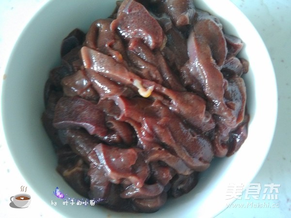 Stir-fried Pork Liver with Ginger recipe