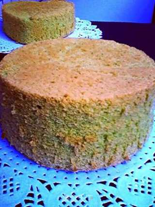 Spinach Chiffon Cake recipe