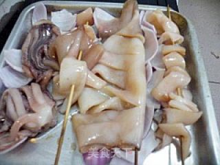 Japanese Style Grilled Squid recipe