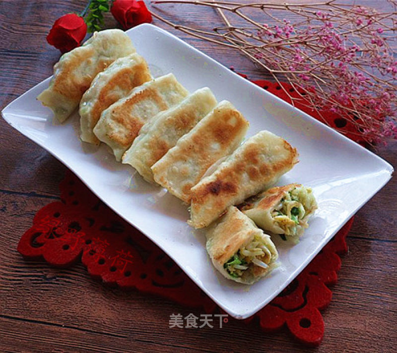 Mung Bean Sprouts Pot Stickers recipe