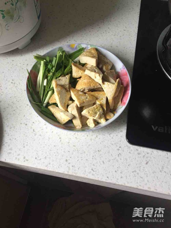 Pan-fried Old Tofu Twice-cooked Pork recipe