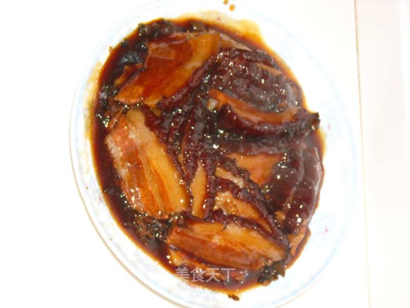 Savory Mei Cai Kou Po recipe