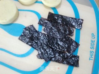 Japanese Style Fried Seaweed Potato Cake recipe