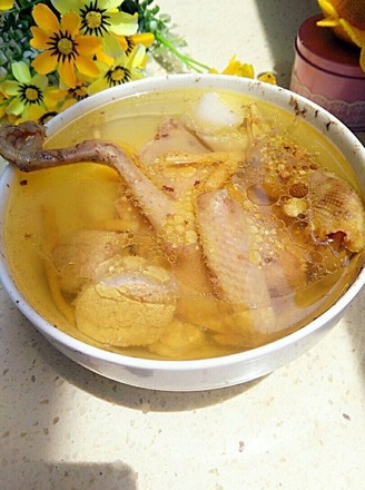 Fresh Yam Pigeon Soup