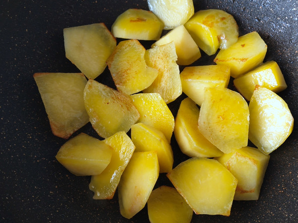Curry Beef Brisket Stewed Potatoes recipe