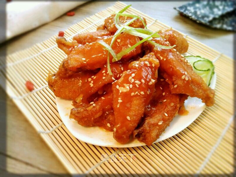 Sweet and Sour Chicken Wings recipe
