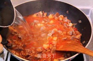 Stewed Beef Brisket with Tomatoes recipe