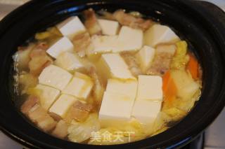 Tofu Stewed with Cabbage recipe