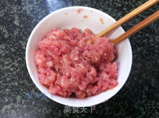 Stewed Winter Melon with Minced Meat recipe