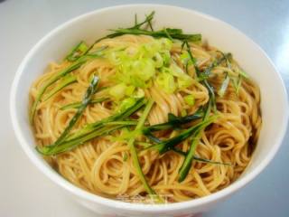 【zhejiang Cuisine】--scallion Noodles recipe