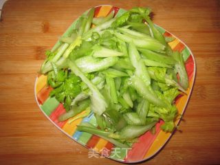 Love's【parsley Fungus Meat Slices】 recipe