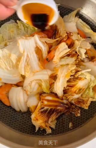 Shrimp Oil Cabbage recipe