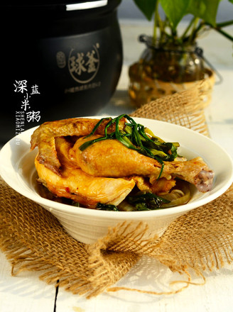 Simple Scallion Chicken recipe