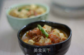Tofu with Tomato Sauce and Minced Meat - Quickly Make A Delicious Home-cooked Appetizer recipe