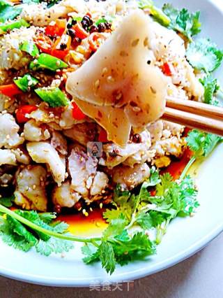 Spicy Fish Fillet with Cold Sauce recipe