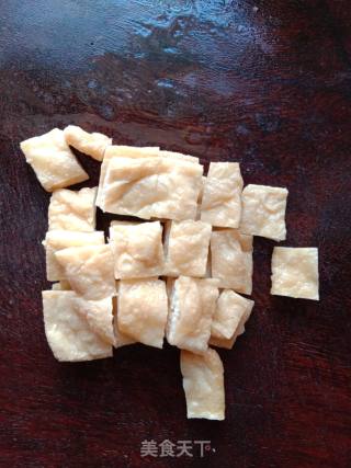 Lean Pork with Tofu and Pork Blood recipe