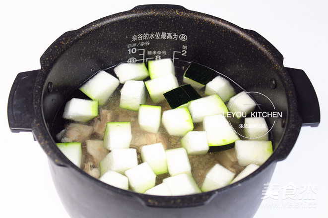 Winter Melon and Barley Pork Rib Soup recipe