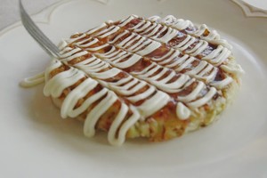 Shrimp Mixed Okonomiyaki recipe